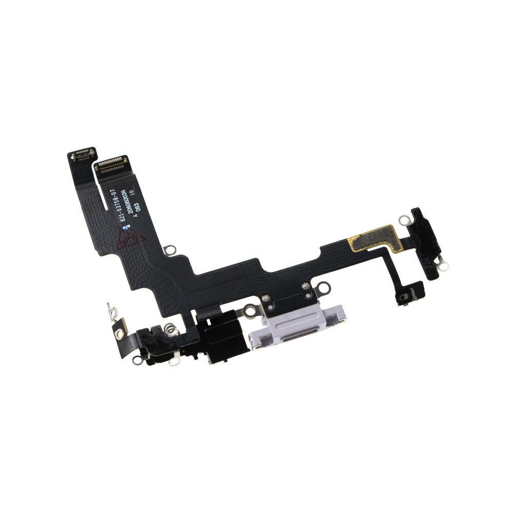 Charging Port for iPhone 14 (Purple)-Purple Charging Port for iPhone 14 (Purple)-Purple